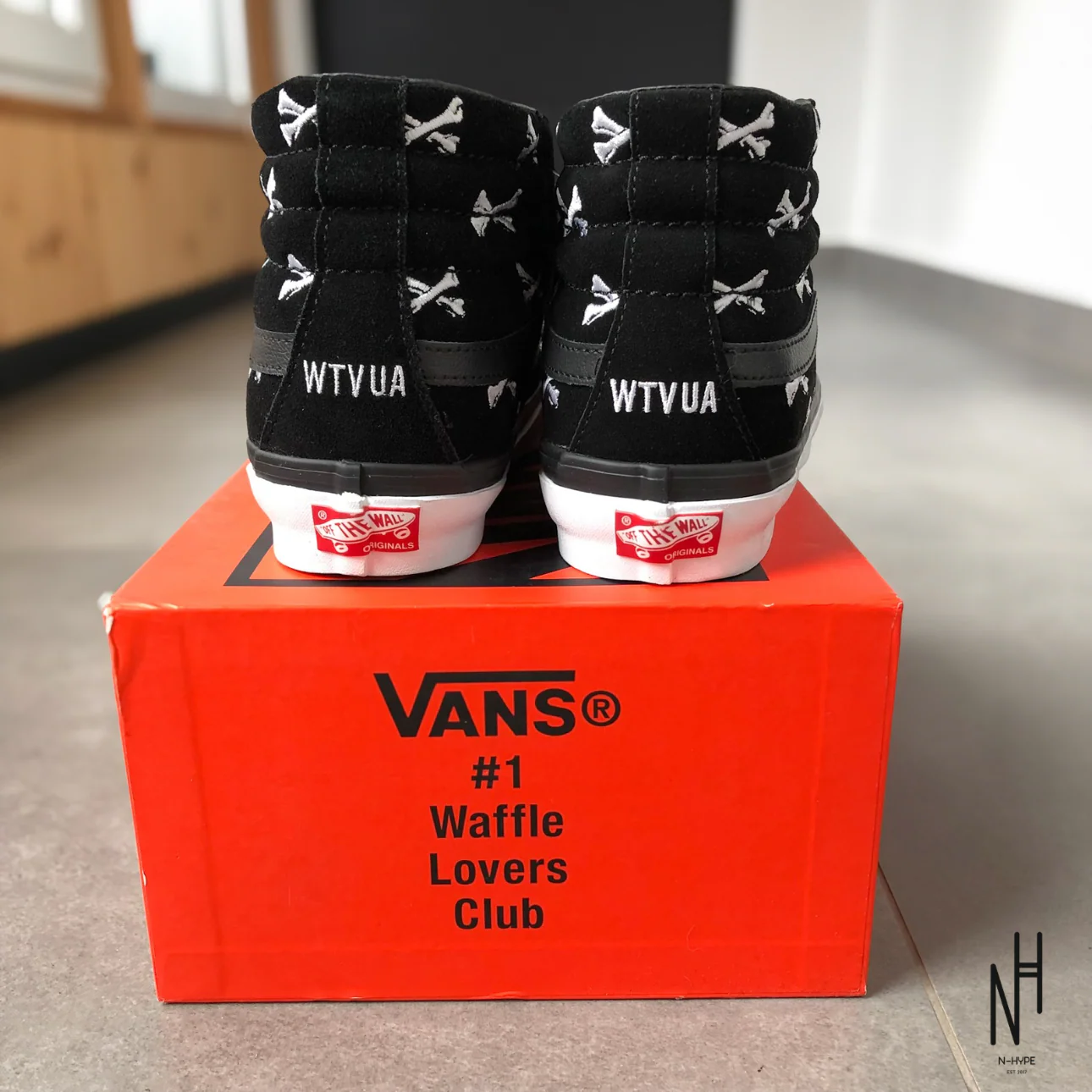 Vans Sk8-Hi WTAPS Bones Black - Image 5