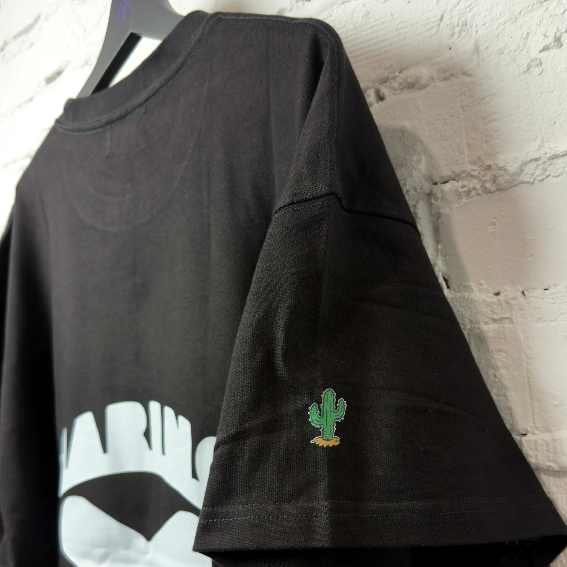 Vintage Diplomats Harlem World T-Shirt 'Black' - Image 5