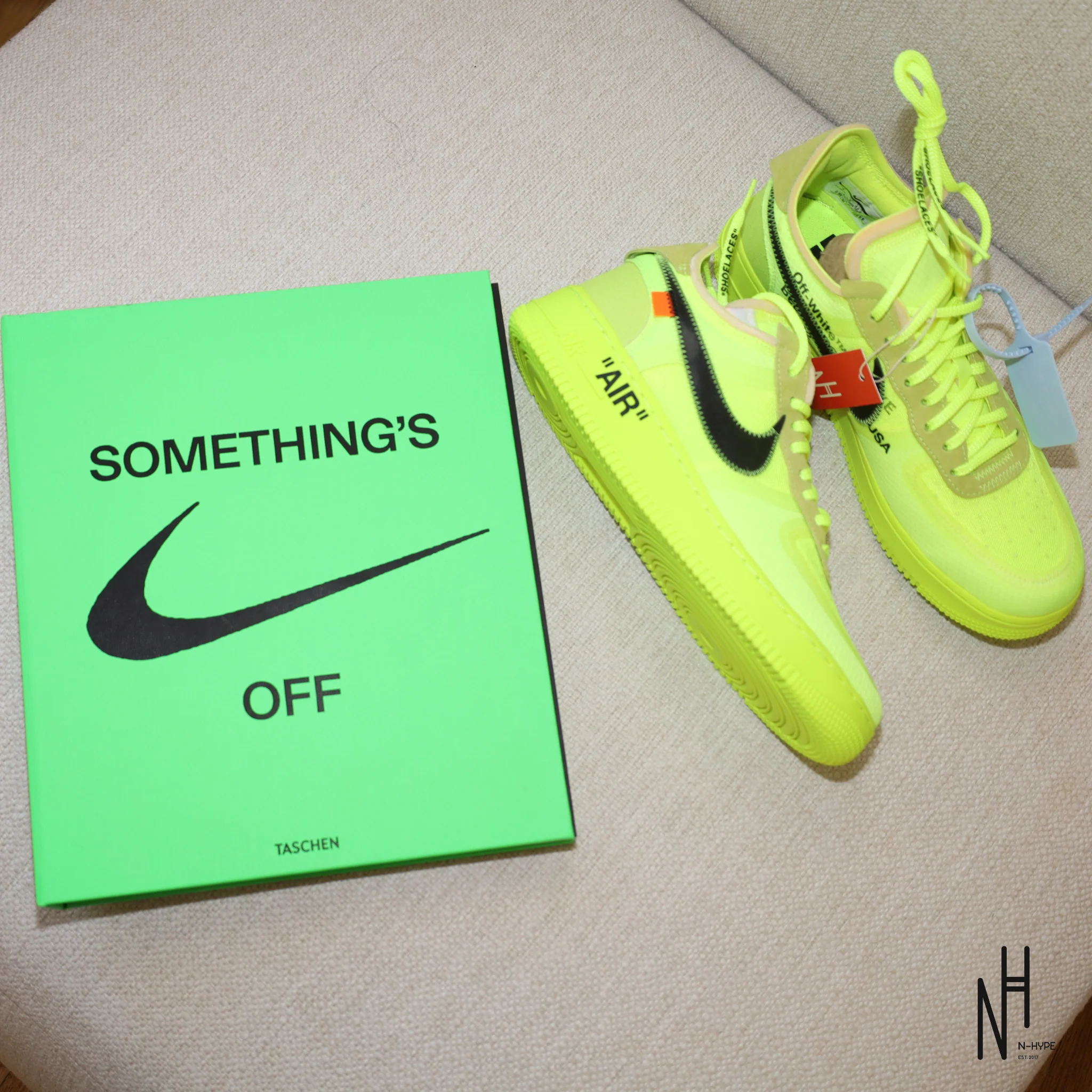 Virgil Abloh x Nike ICONS "The Ten" Something's Off Book - Image 3