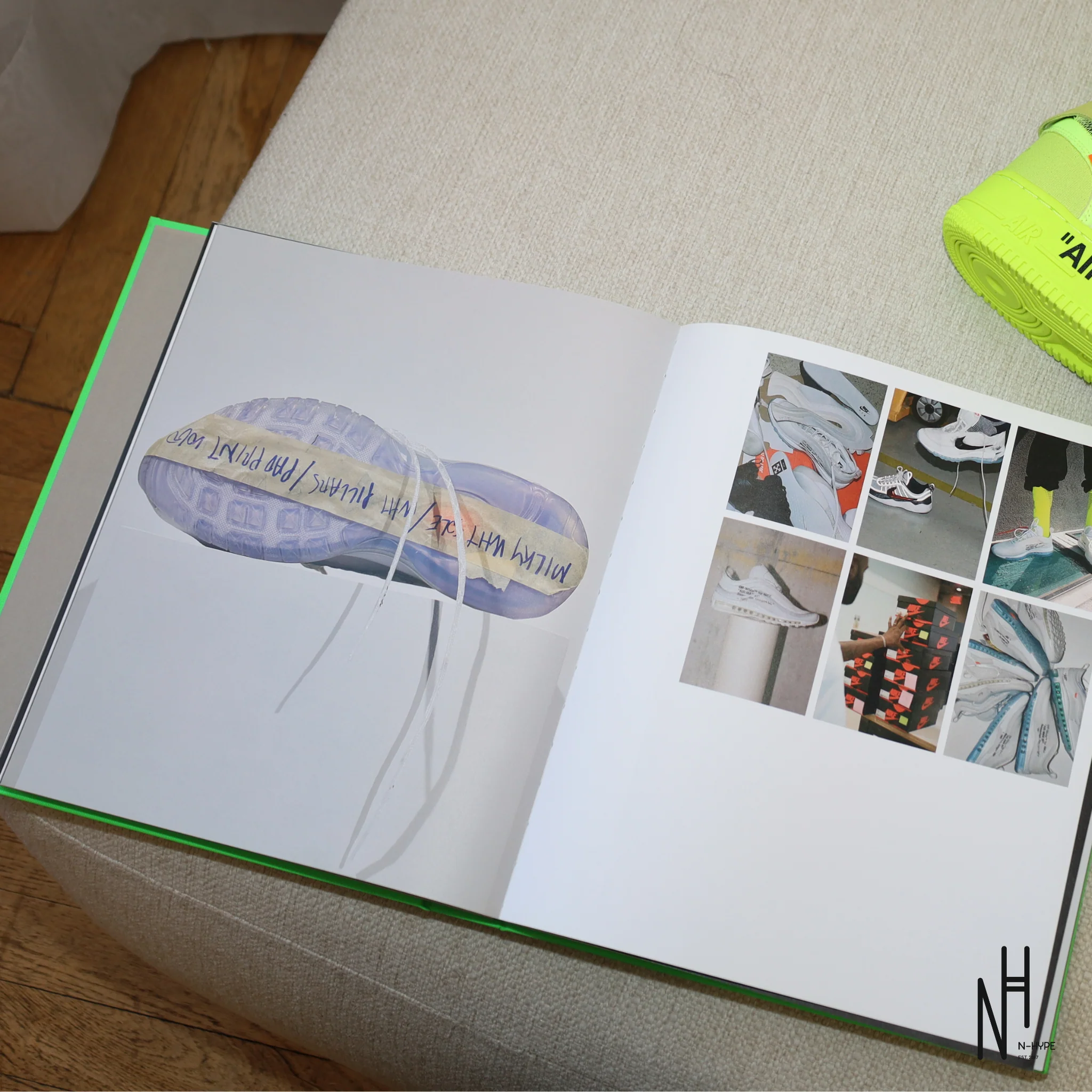 Virgil Abloh x Nike ICONS "The Ten" Something's Off Book - Image 4