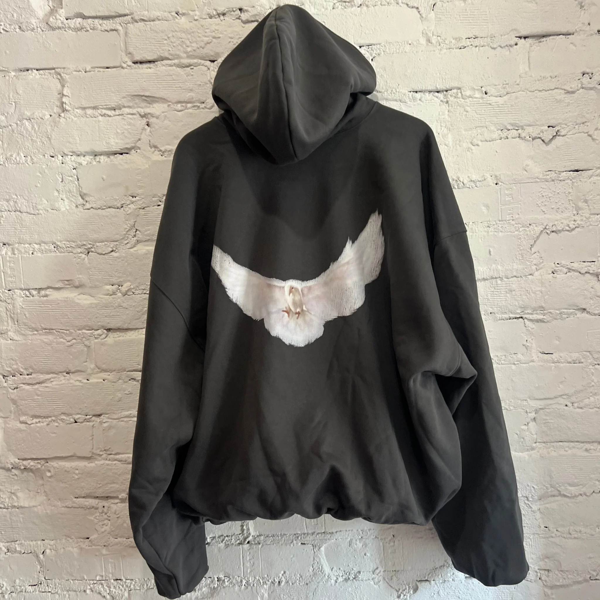 Yeezy Gap Engineered by Balenciaga Dove Hoodie Black - Image 4