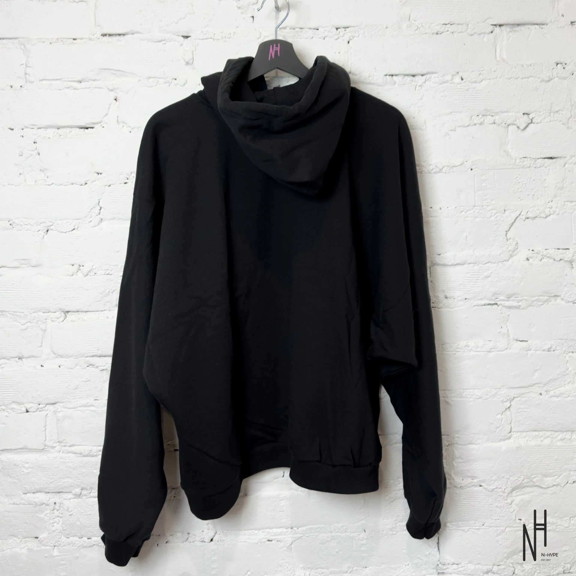 Yeezy HD-01 Hoodie Black - Image 2