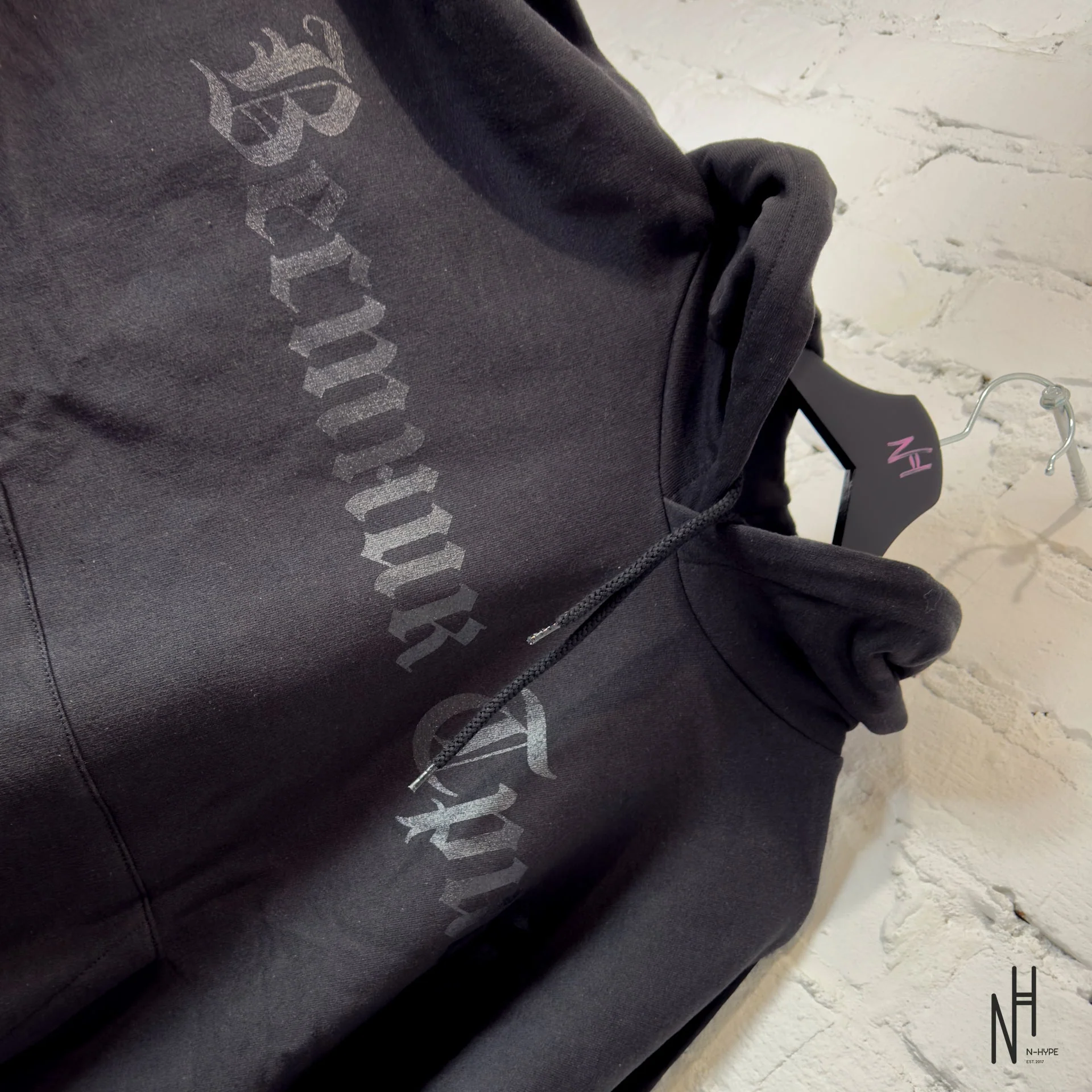 Yeezy HD-01 Hoodie Black - Image 3
