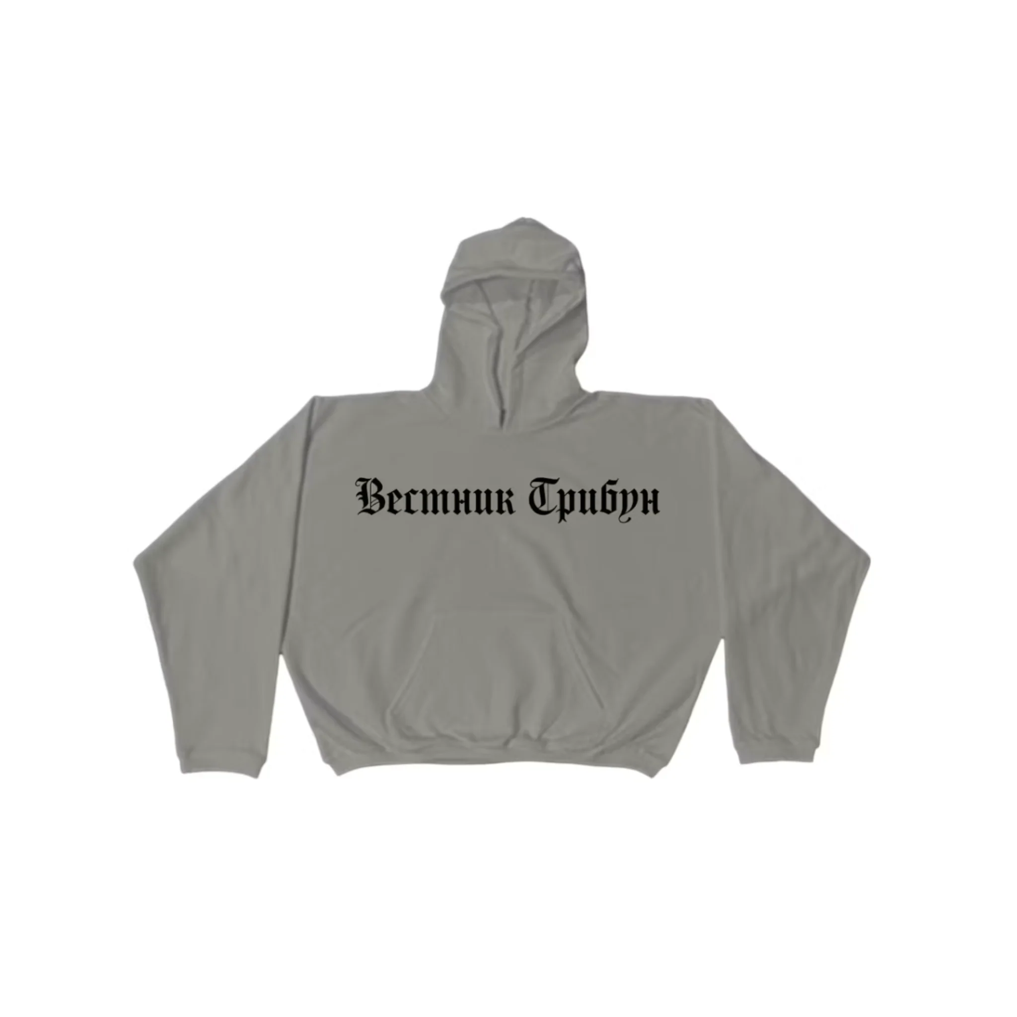 Yeezy HD-01 Hoodie Dark Grey - Image 4