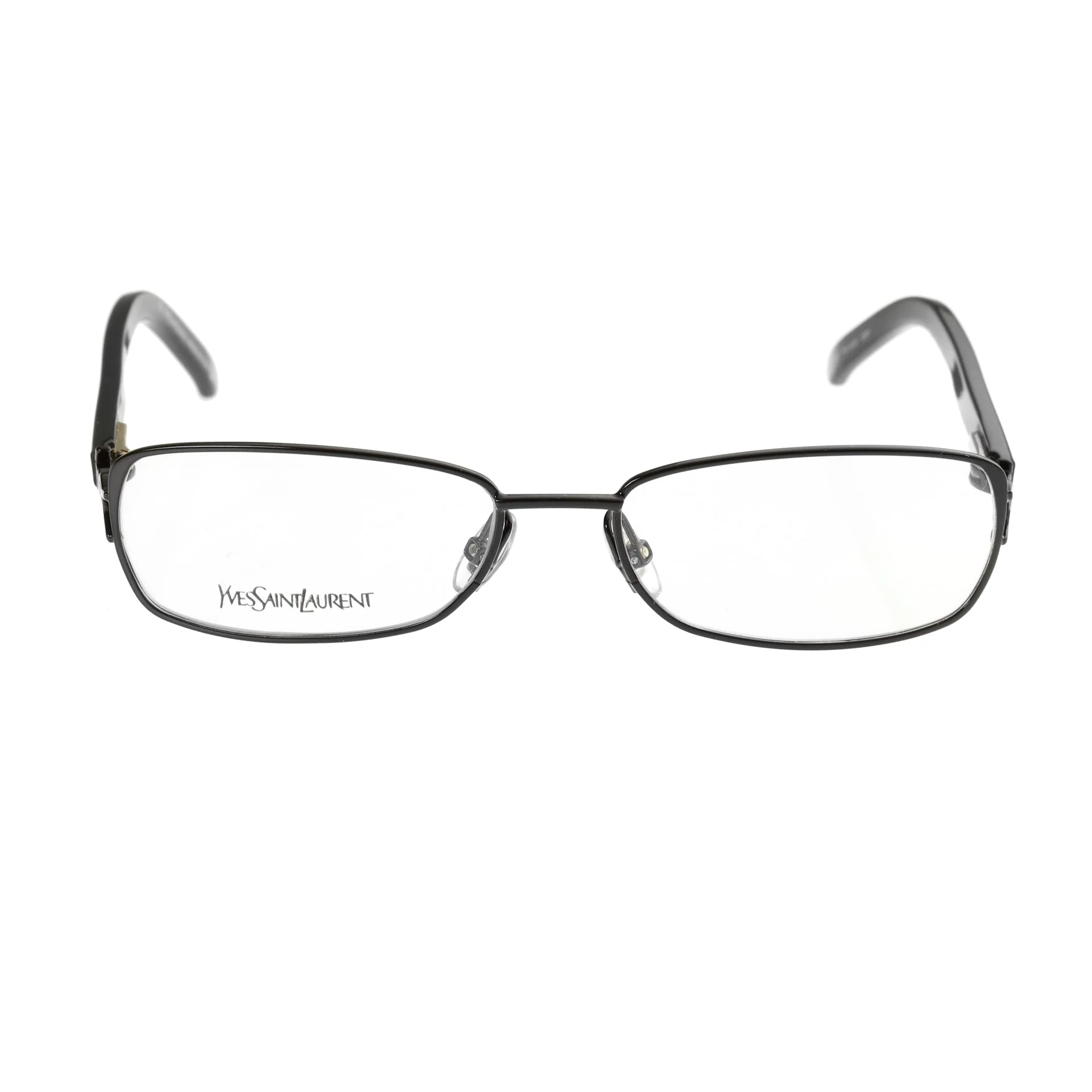 Yves Saint Laurent ’90s Havana Brown Signature Glasses