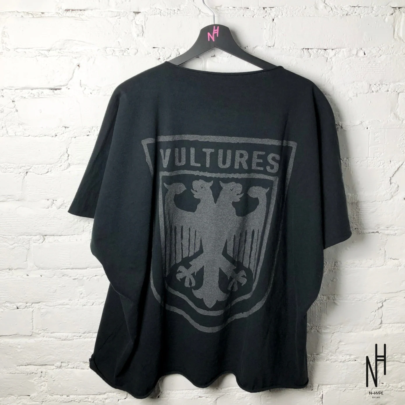 YZY Gosha Vultures Box T-Shirt Black - Image 2