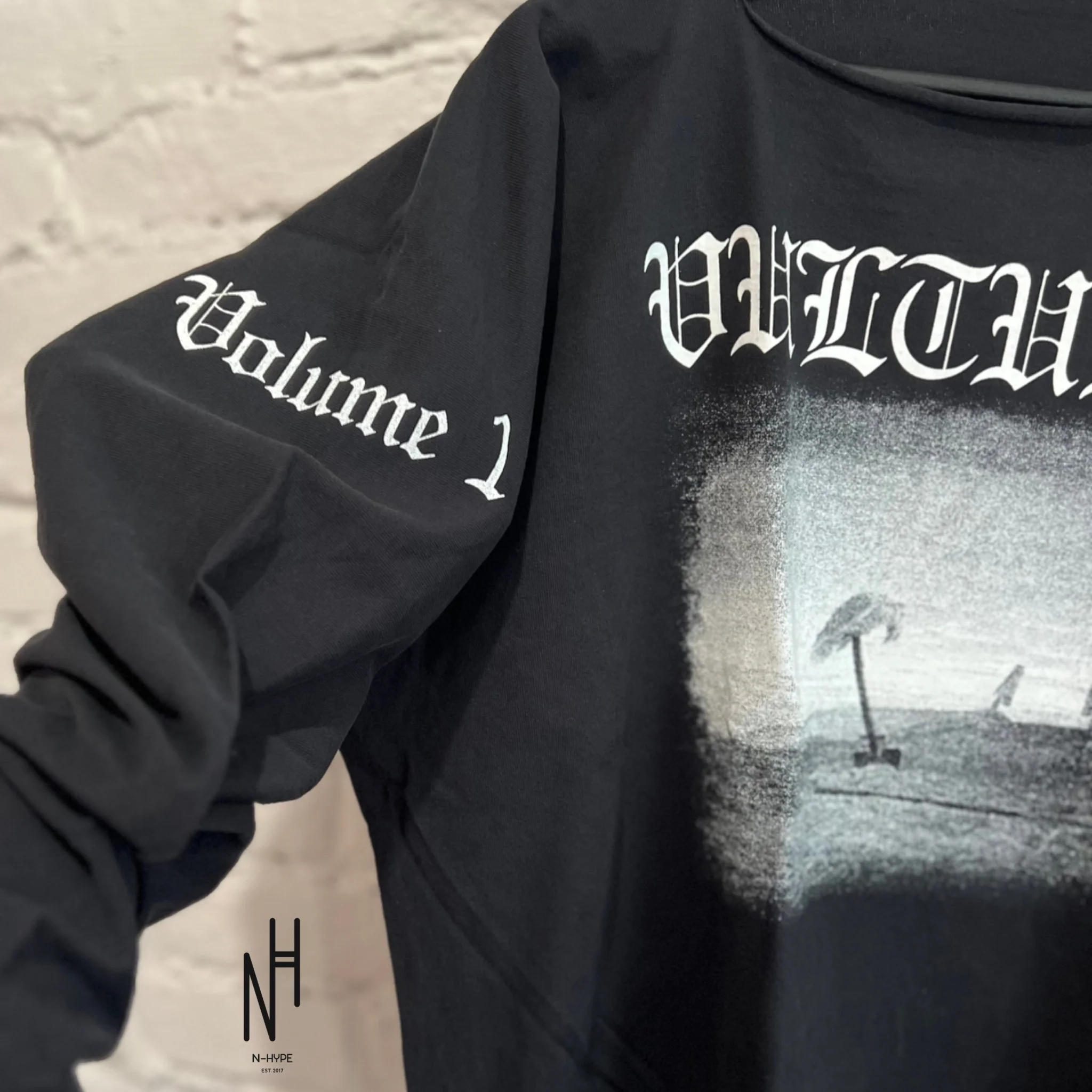 YZY Gosha Vultures Inspired Album Merch Concert Longsleeve Black - Image 3