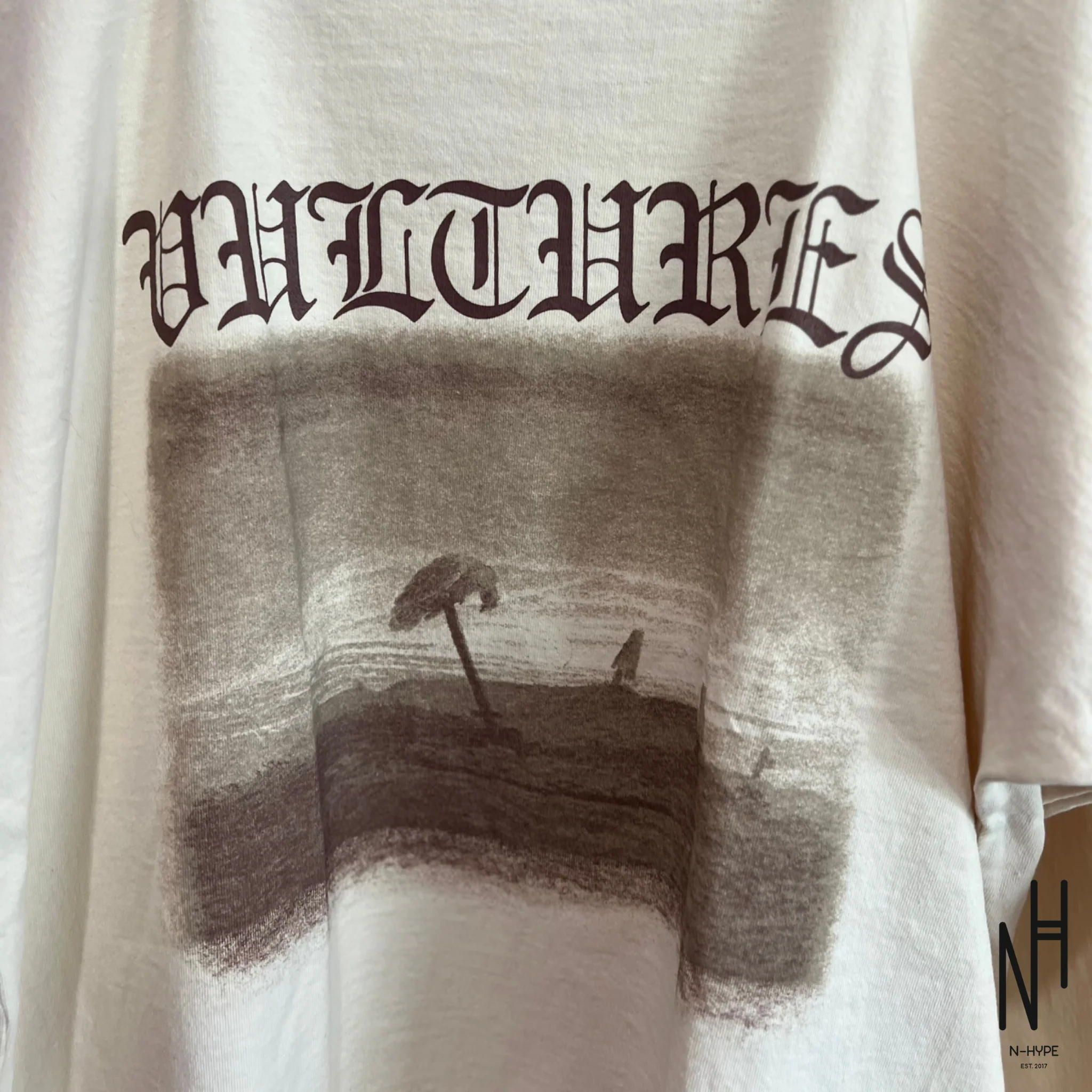 YZY Gosha Vultures Inspired Album Merch Concert Longsleeve White - Image 3