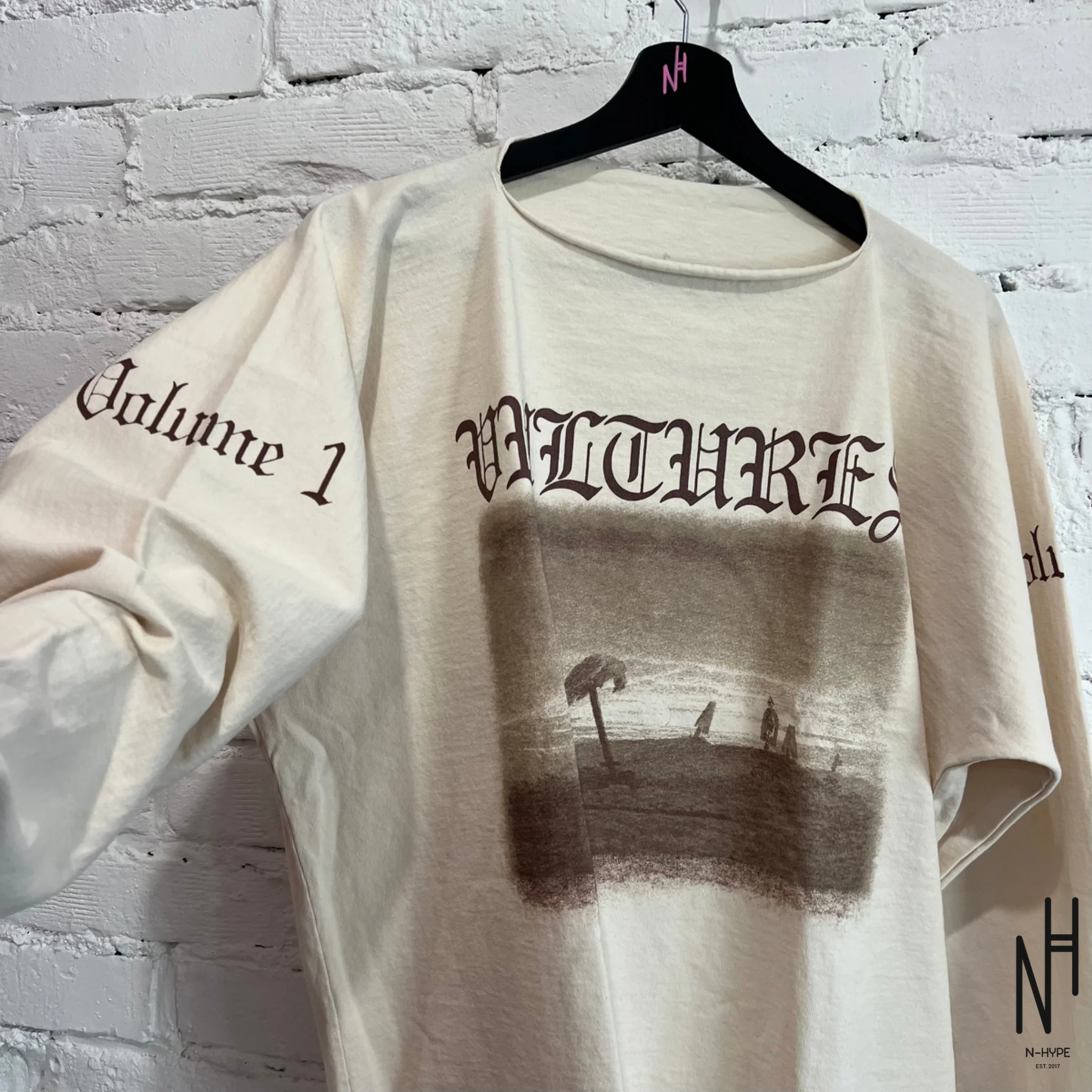 YZY Gosha Vultures Inspired Album Merch Concert Longsleeve White - Image 4