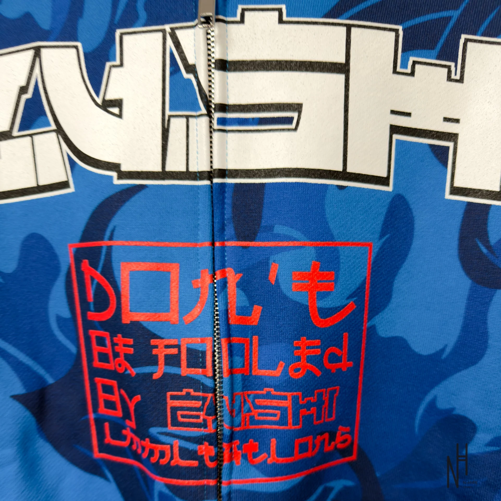 Zushi Blue Camo Zip Hoodie Limited Edition by The Ten Co. - Image 4