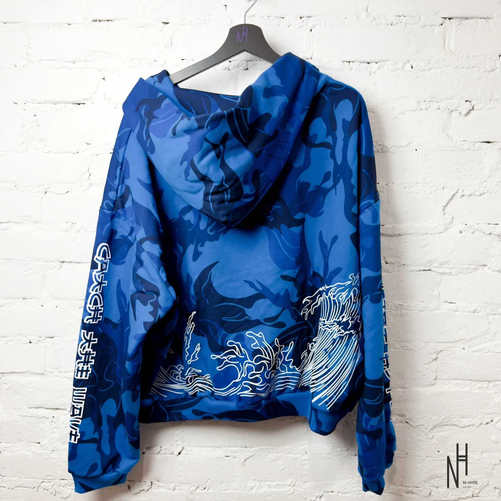 Zushi Blue Camo Zip Hoodie Limited Edition by The Ten Co. - Image 5