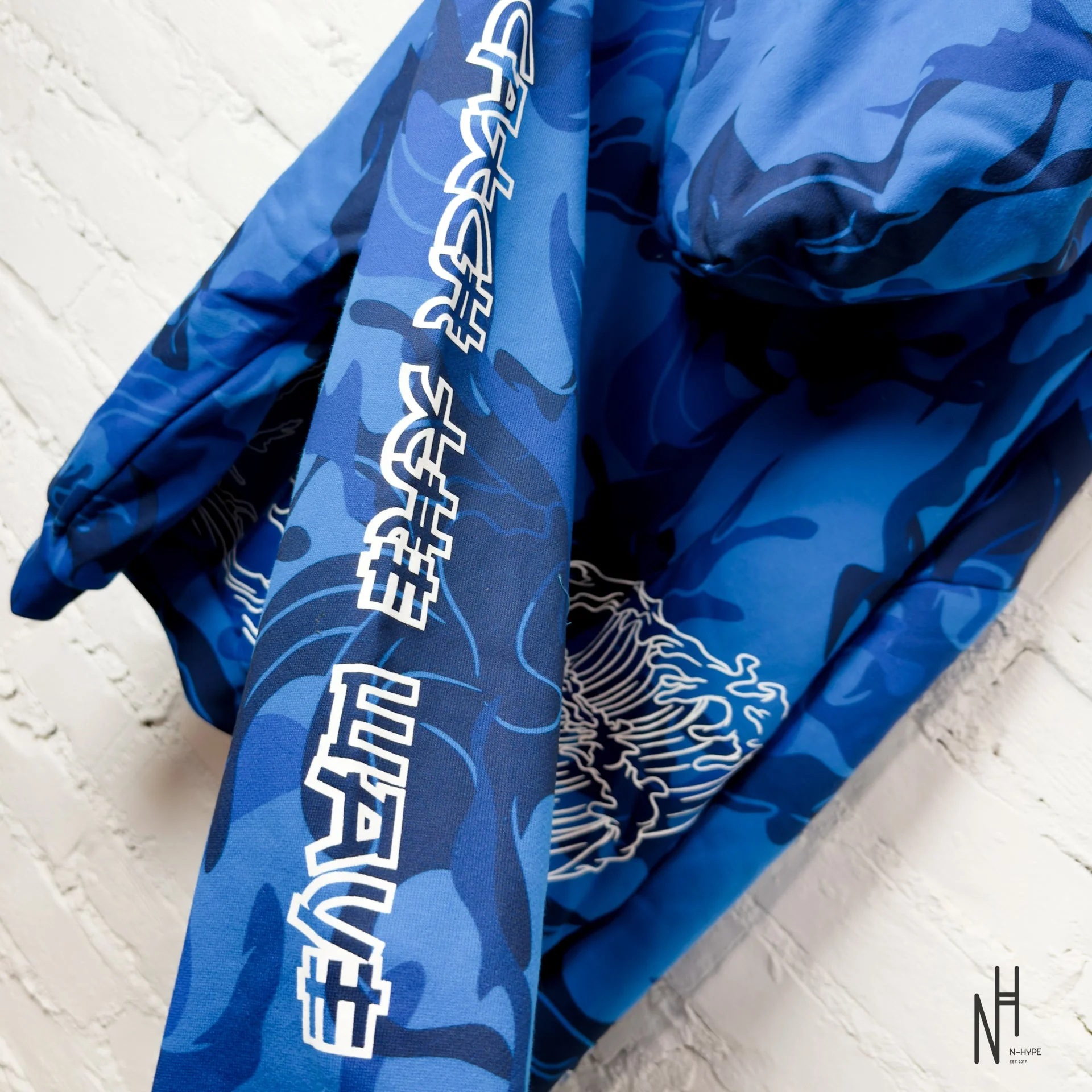 Zushi Blue Camo Zip Hoodie Limited Edition by The Ten Co. - Image 6