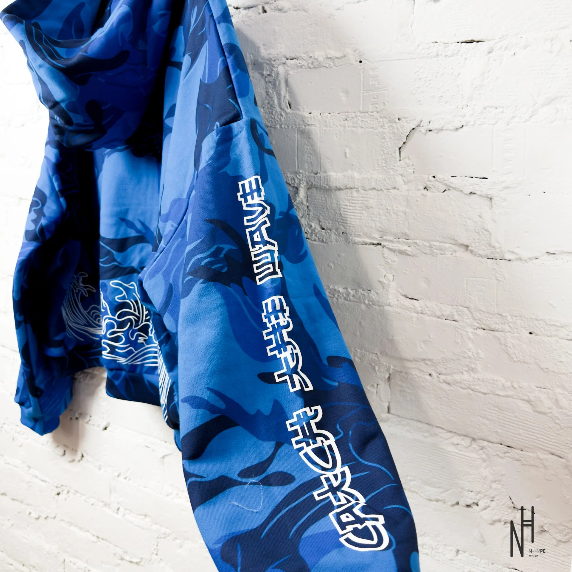 Zushi Blue Camo Zip Hoodie Limited Edition by The Ten Co. - Image 7